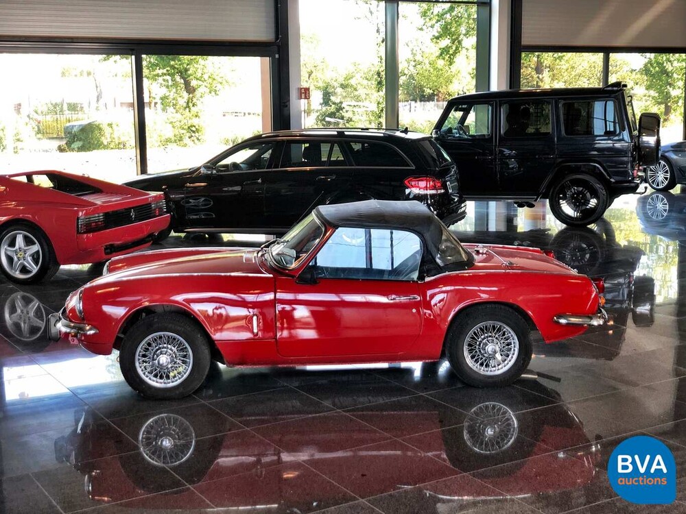 Triumph Spitfire Cabrio 1.3 MKIII 1969, 74-95-JE.