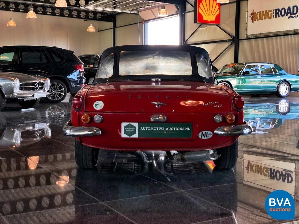 Triumph Spitfire Cabrio 1.3 MKIII 1969, 74-95-JE.