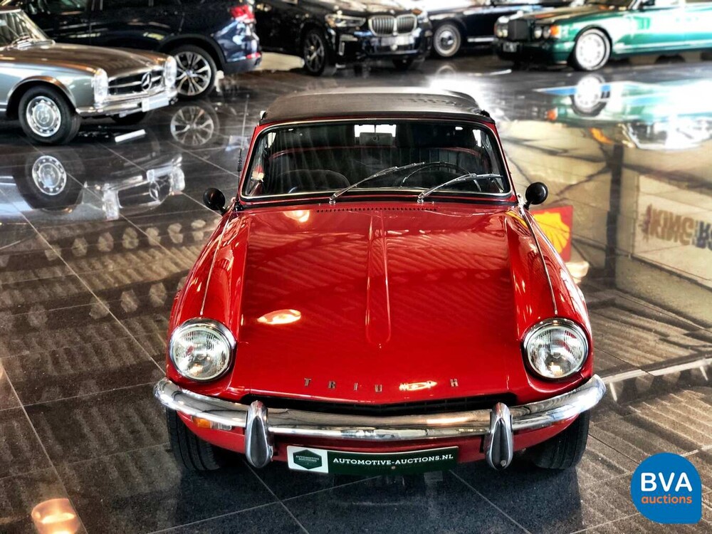 Triumph Spitfire Cabrio 1.3 MKIII 1969, 74-95-JE.