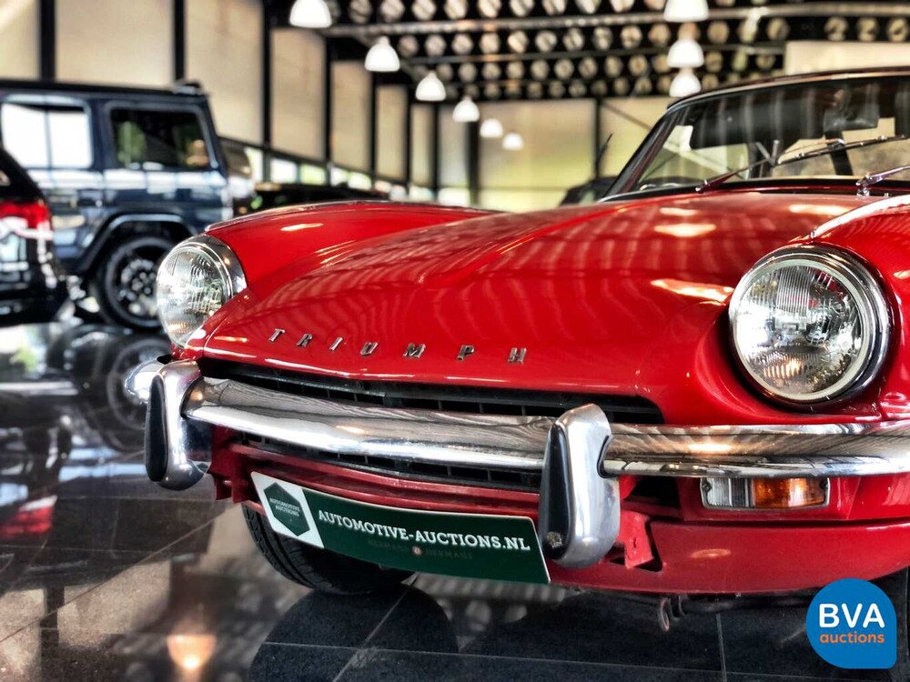 Triumph Spitfire Cabrio 1.3 MKIII 1969, 74-95-JE.