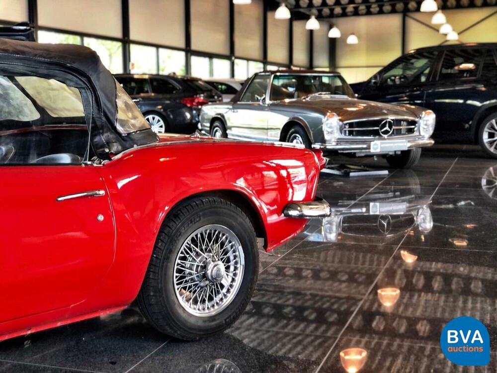 Triumph Spitfire Cabrio 1.3 MKIII 1969, 74-95-JE.