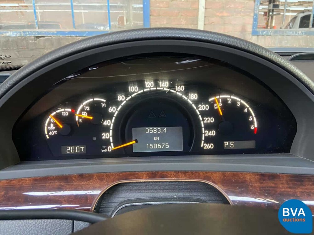 Mercedes-Benz S500 306pk S-Klasse 2000 Youngtimer, GJ-593-J