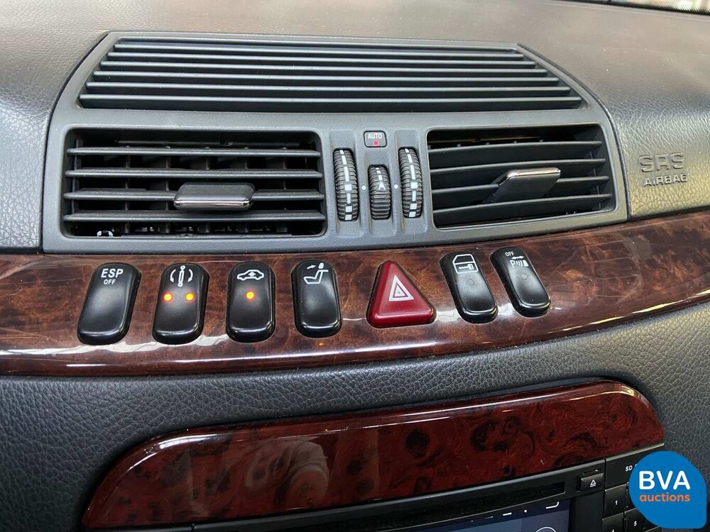 Mercedes-Benz S500 306pk S-Klasse 2000 Youngtimer, GJ-593-J