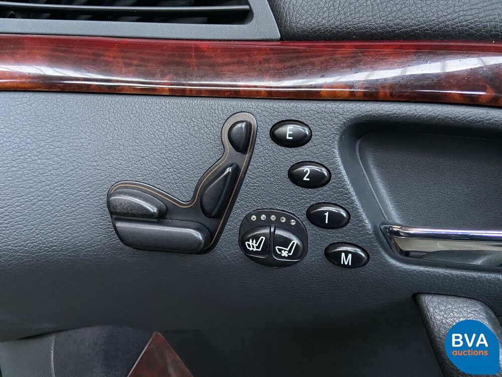 Mercedes-Benz S500 306pk S-Klasse 2000 Youngtimer, GJ-593-J