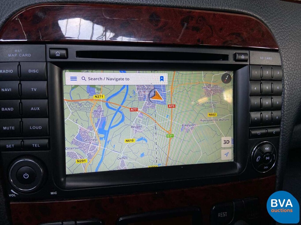 Mercedes-Benz S500 306pk S-Klasse 2000 Youngtimer, GJ-593-J