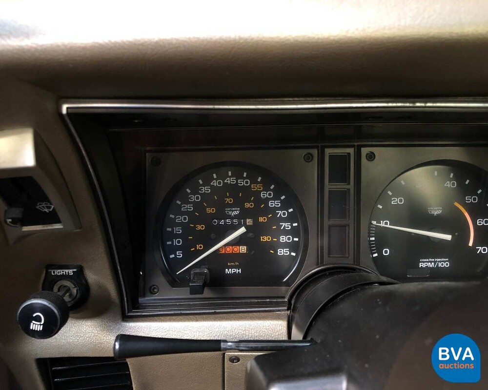 Chevrolet Corvette Stingray C3 Targa 1982 Collector Edition, RG-070-P