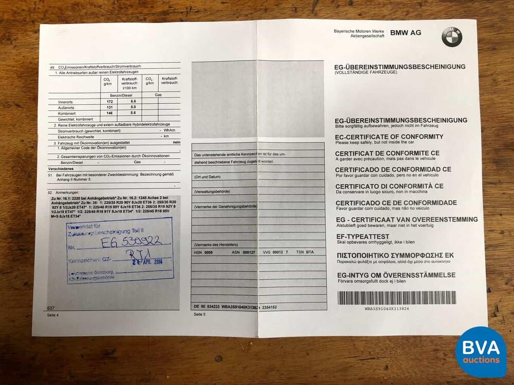 BMW 435d xDrive Coupé M-Performance AC-Schnitzer 313pk 4-Serie 2014, GV-102-L