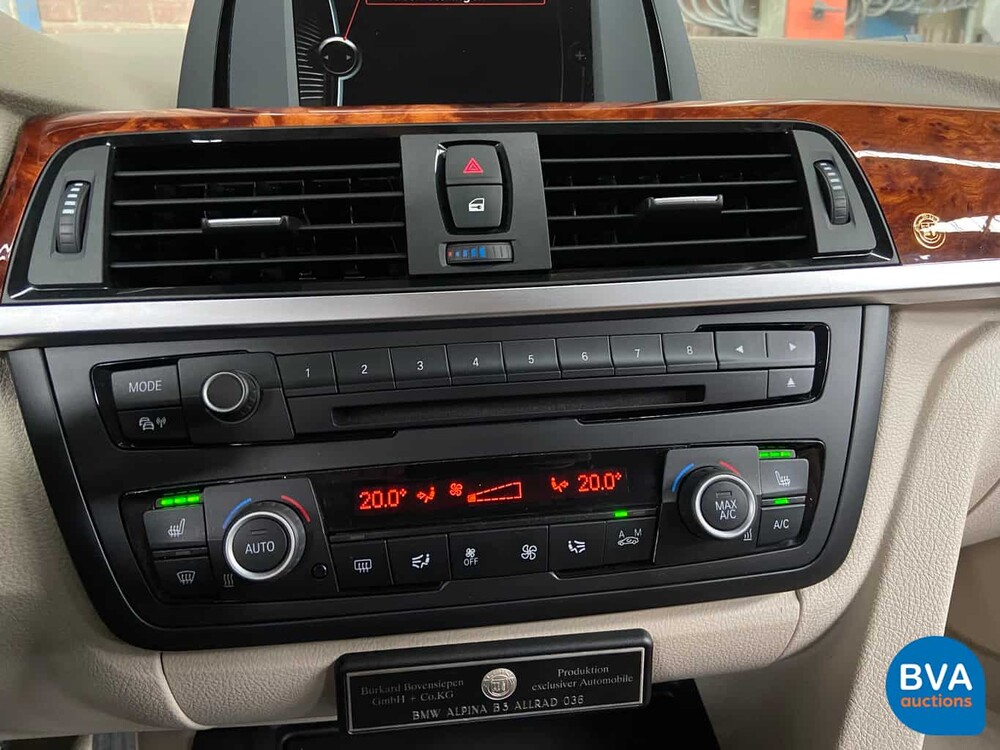 BMW Alpina B3 Bi-Turbo Sedan F30 xDrive Akrapovic 409pk 2013, NL-kenteken
