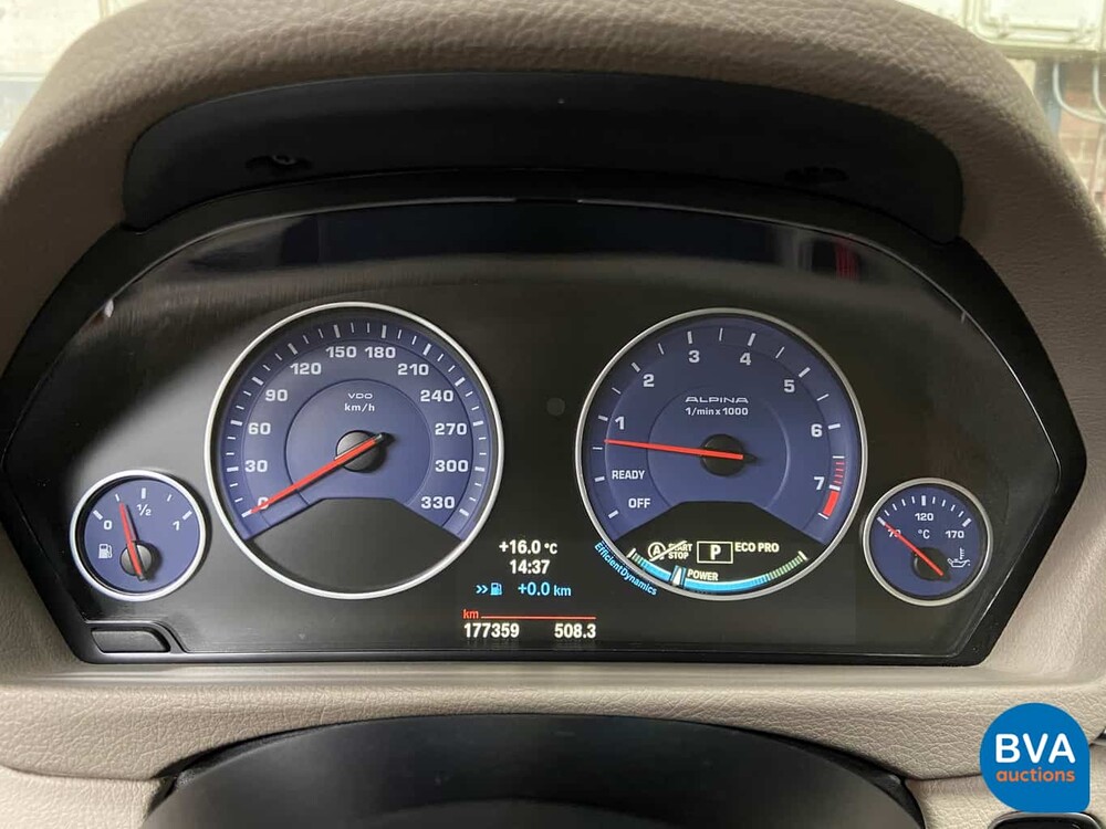 BMW Alpina B3 Bi-Turbo Sedan F30 xDrive Akrapovic 409pk 2013, NL-kenteken