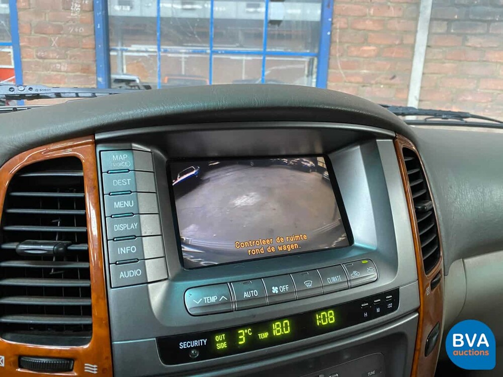 Toyota Land Cruiser 100 4.2 D 204pk Grijs Kenteken 2005, V-321-FN