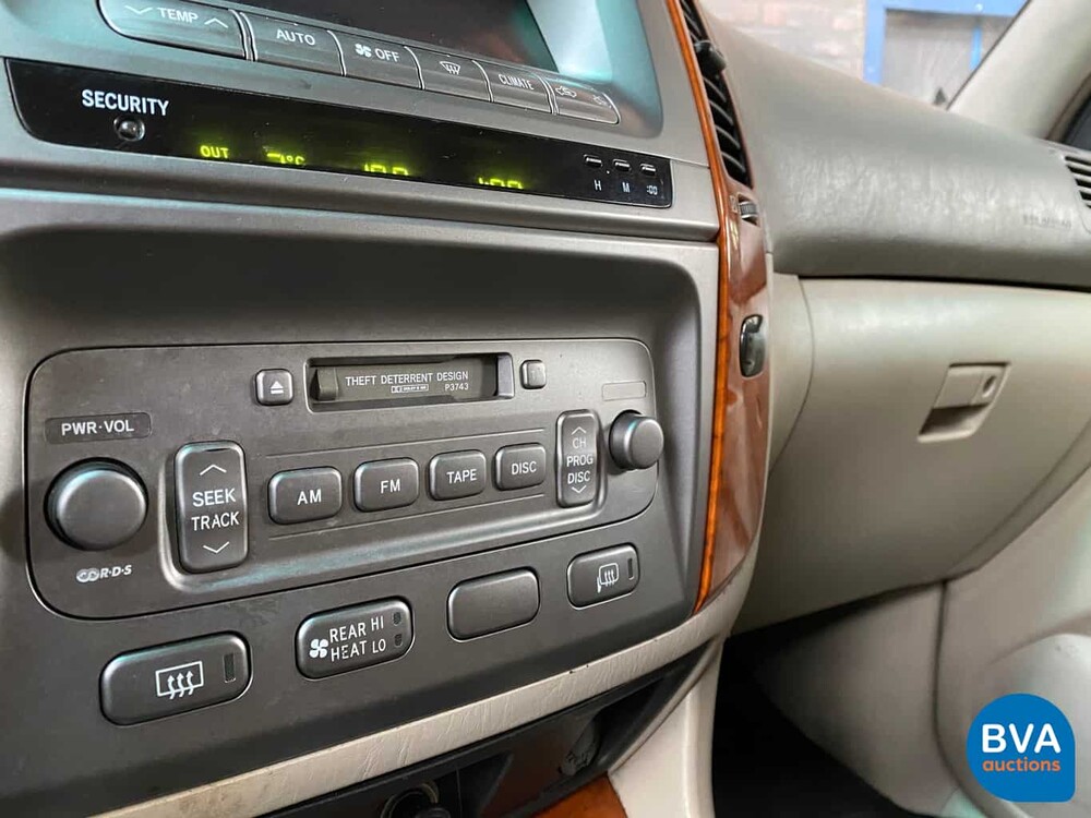 Toyota Land Cruiser 100 4.2 D 204pk Grijs Kenteken 2005, V-321-FN