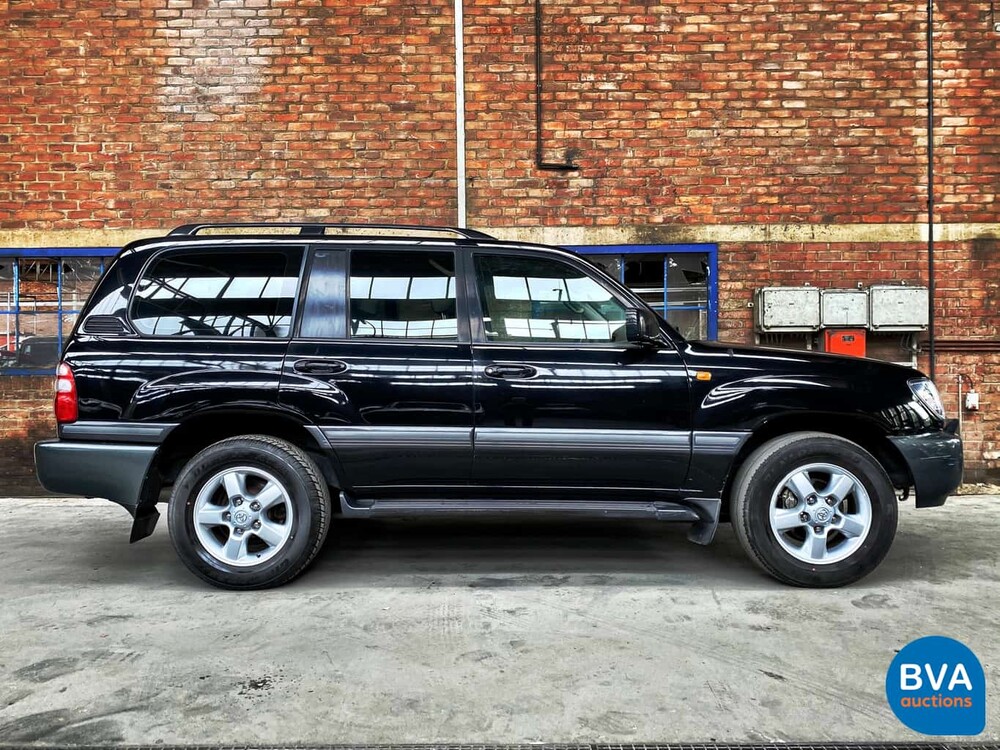 Toyota Land Cruiser 100 4.2 D 204pk Grijs Kenteken 2005, V-321-FN
