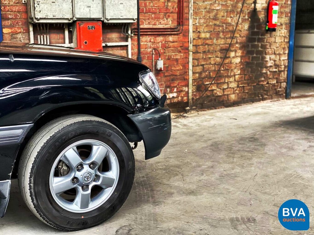 Toyota Land Cruiser 100 4.2 D 204pk Grijs Kenteken 2005, V-321-FN