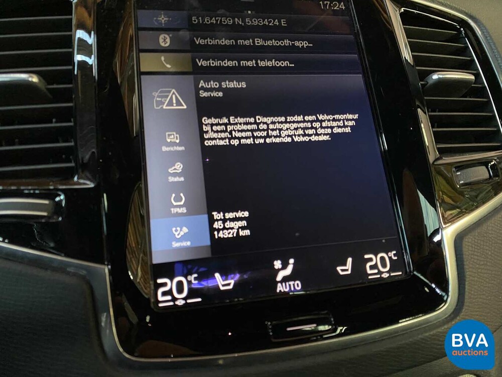 Volvo XC90 T8 Plug-in Hybrid R-Design 408pk 7-persoons 2016, KX-037-X