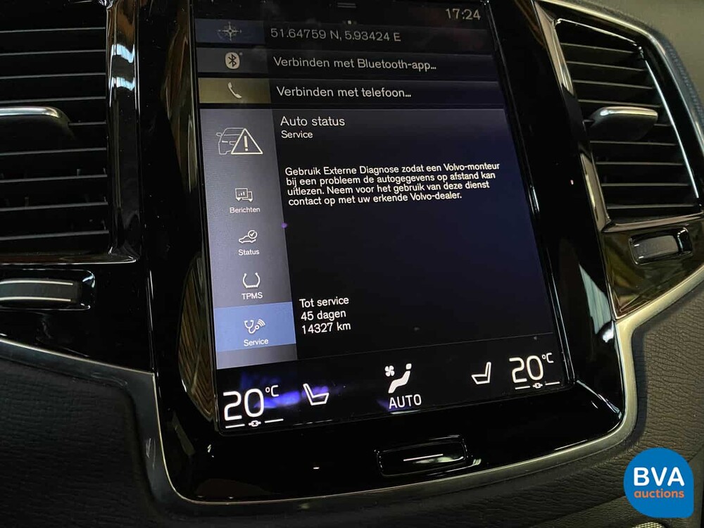 Volvo XC90 T8 Plug-in Hybrid R-Design 408pk 7-persoons 2016, KX-037-X