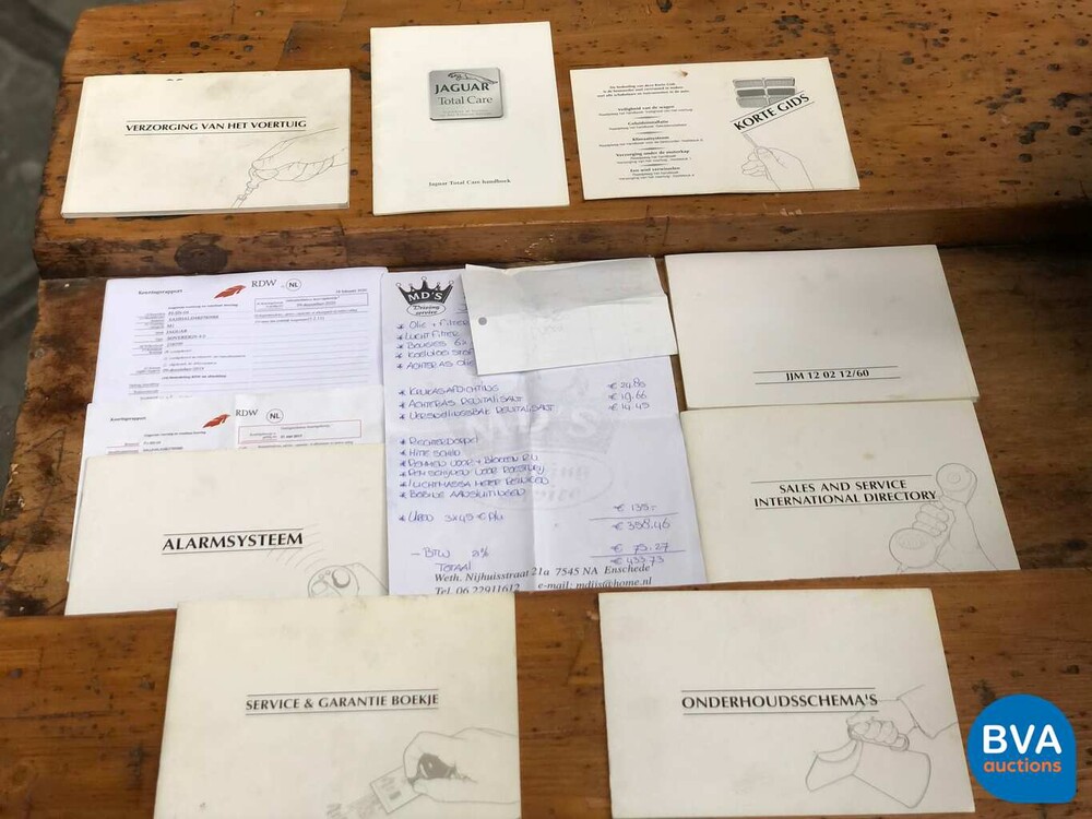 Jaguar Sovereign 4.0 241pk Origineel NL 1996, PJ-SN-04