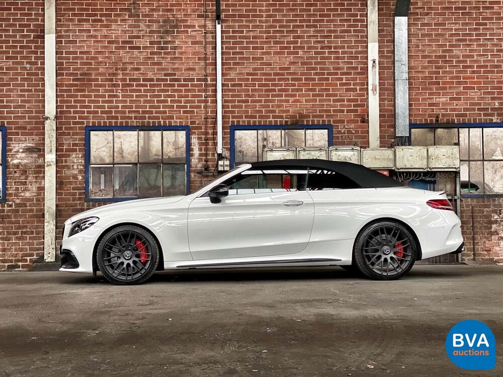 Mercedes-Benz C63s AMG cabriolet C-klasse 510pk V8 Bi-Turbo C63 S Stage 2, H-413-GF