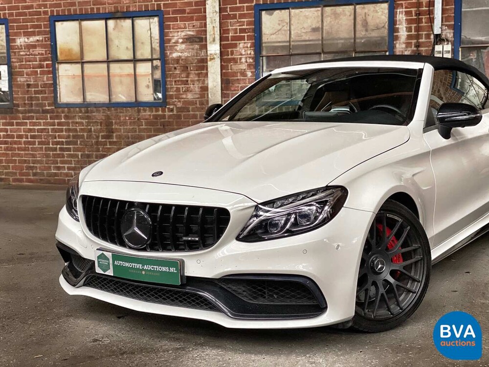 Mercedes-Benz C63s AMG cabriolet C-klasse 510pk V8 Bi-Turbo C63 S Stage 2, H-413-GF