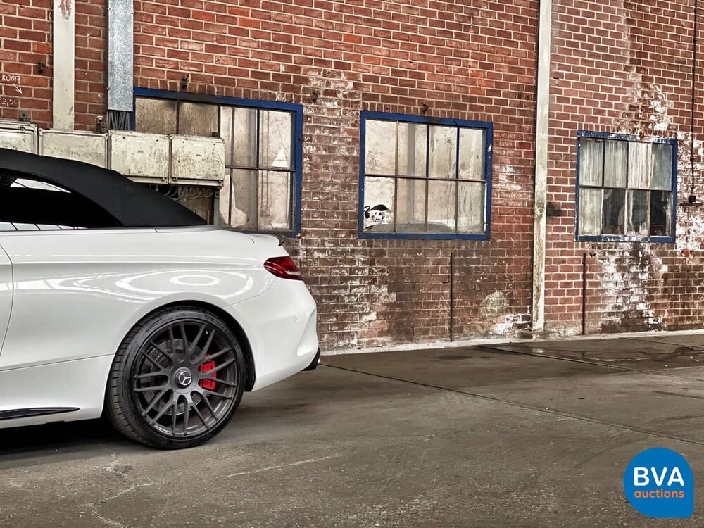 Mercedes-Benz C63s AMG cabriolet C-klasse 510pk V8 Bi-Turbo C63 S Stage 2, H-413-GF