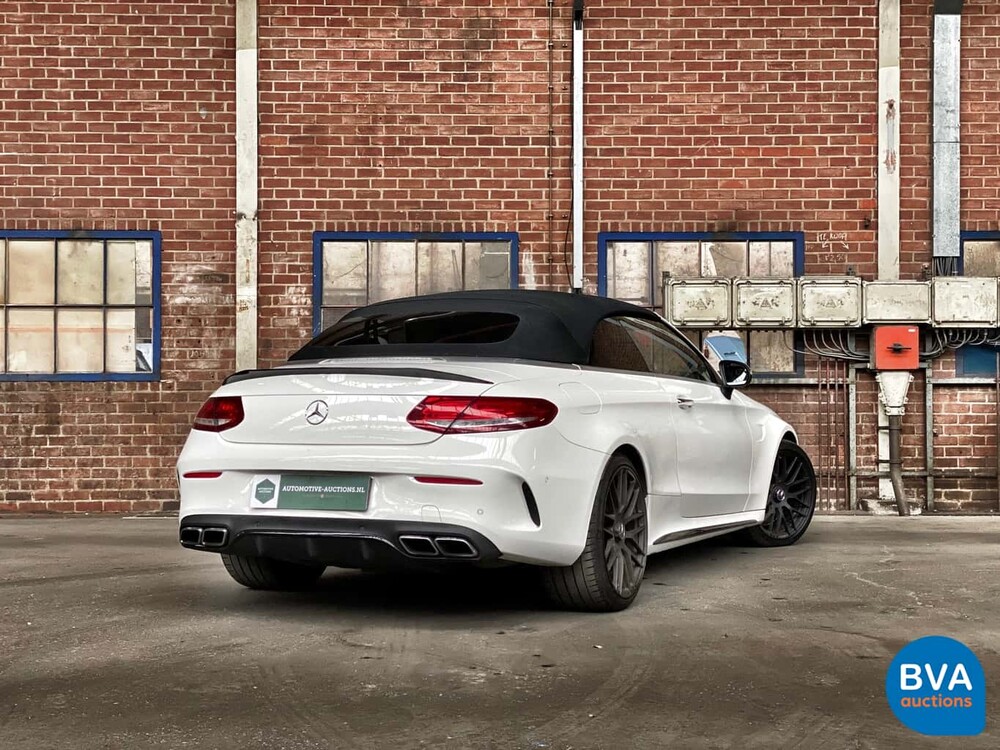 Mercedes-Benz C63s AMG cabriolet C-klasse 510pk V8 Bi-Turbo C63 S Stage 2, H-413-GF