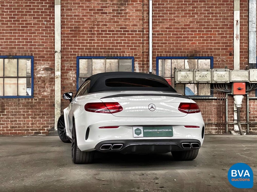 Mercedes-Benz C63s AMG cabriolet C-klasse 510pk V8 Bi-Turbo C63 S Stage 2, H-413-GF
