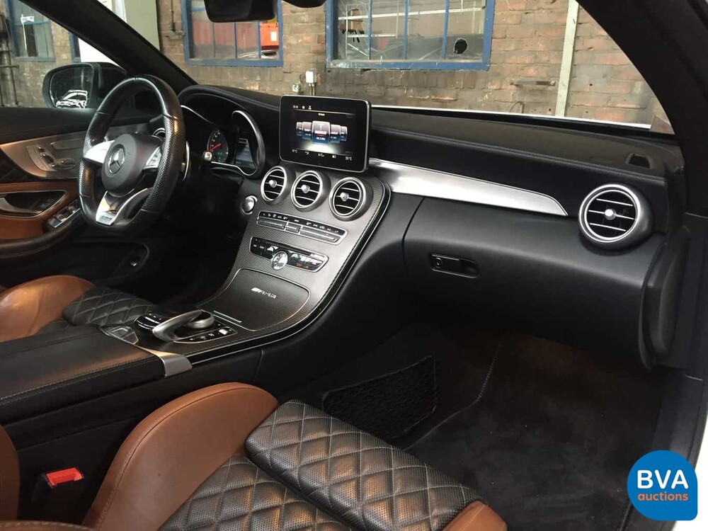 Mercedes-Benz C63s AMG cabriolet C-klasse 510pk V8 Bi-Turbo C63 S Stage 2, H-413-GF