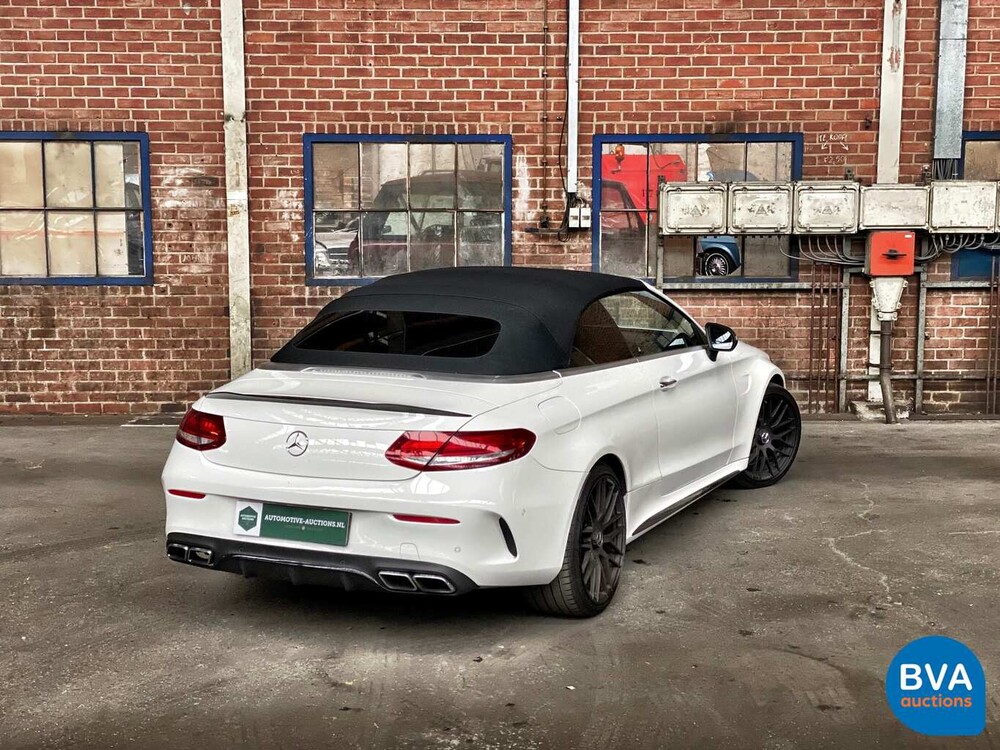 Mercedes-Benz C63s AMG cabriolet C-klasse 510pk V8 Bi-Turbo C63 S Stage 2, H-413-GF