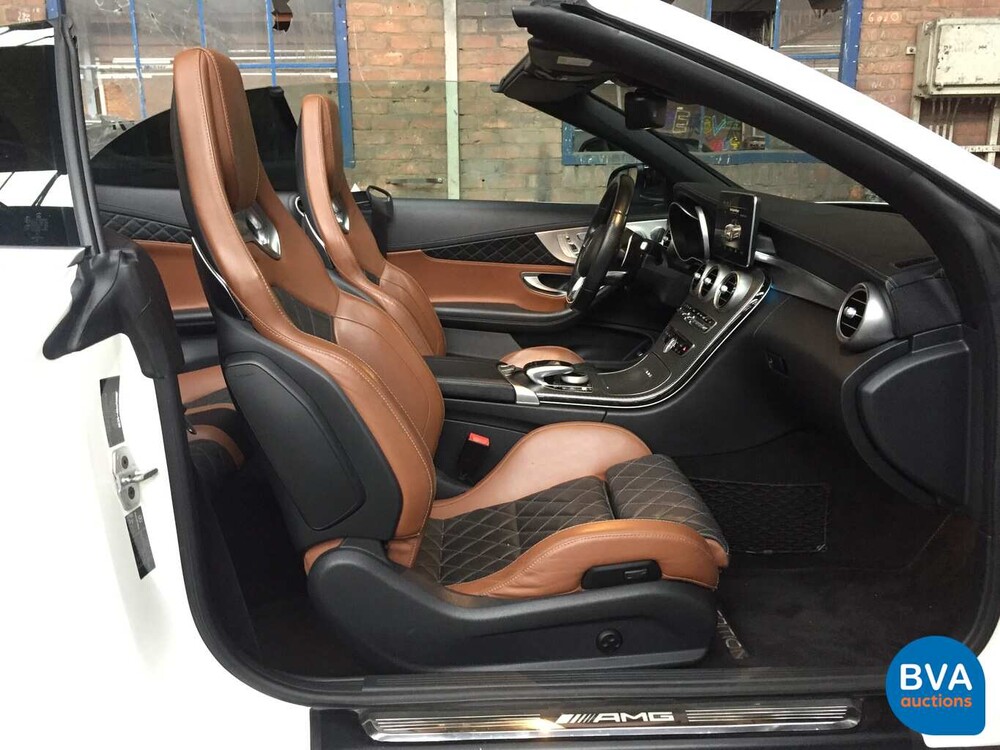 Mercedes-Benz C63s AMG cabriolet C-klasse 510pk V8 Bi-Turbo C63 S Stage 2, H-413-GF