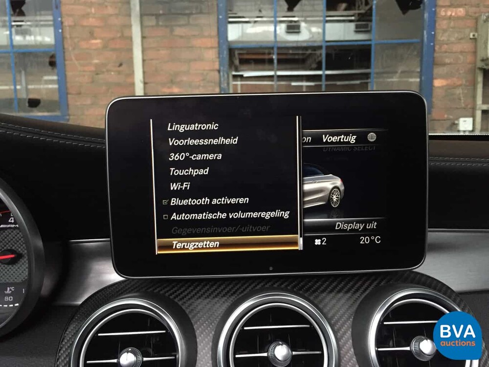 Mercedes-Benz C63s AMG cabriolet C-klasse 510pk V8 Bi-Turbo C63 S Stage 2, H-413-GF