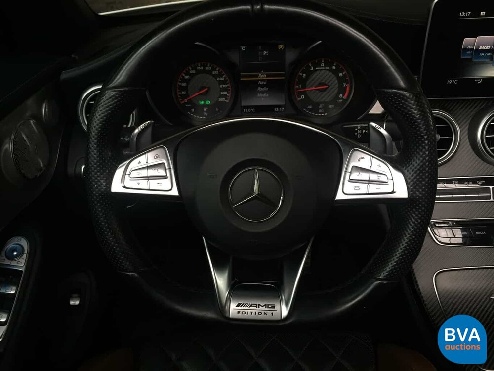 Mercedes-Benz C63s AMG cabriolet C-klasse 510pk V8 Bi-Turbo C63 S Stage 2, H-413-GF