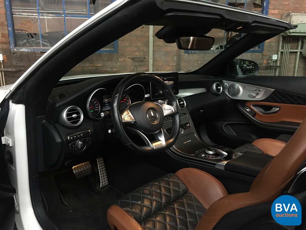 Mercedes-Benz C63s AMG cabriolet C-klasse 510pk V8 Bi-Turbo C63 S Stage 2, H-413-GF