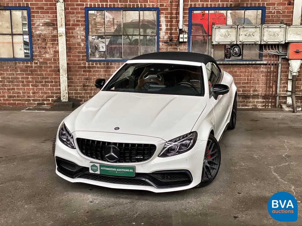 Mercedes-Benz C63s AMG cabriolet C-klasse 510pk V8 Bi-Turbo C63 S Stage 2, H-413-GF
