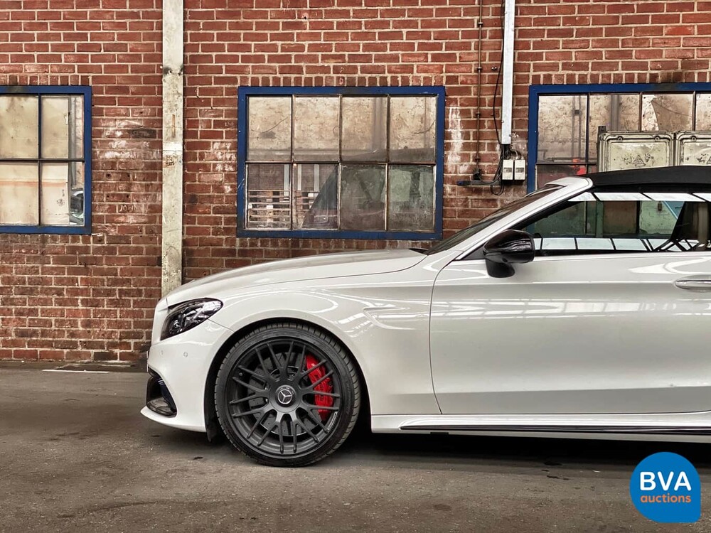 Mercedes-Benz C63s AMG cabriolet C-klasse 510pk V8 Bi-Turbo C63 S Stage 2, H-413-GF