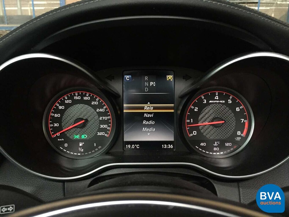 Mercedes-Benz C63s AMG cabriolet C-klasse 510pk V8 Bi-Turbo C63 S Stage 2, H-413-GF