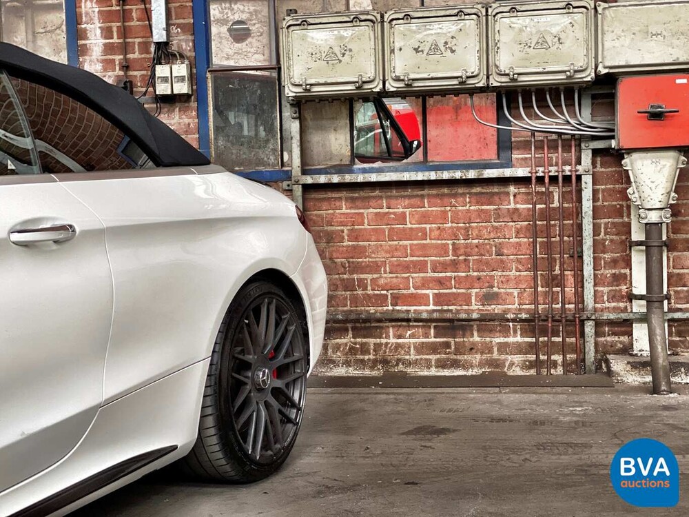 Mercedes-Benz C63s AMG cabriolet C-klasse 510pk V8 Bi-Turbo C63 S Stage 2, H-413-GF