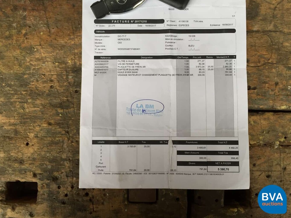 Mercedes-Benz C63s AMG cabriolet C-klasse 510pk V8 Bi-Turbo C63 S Stage 2, H-413-GF