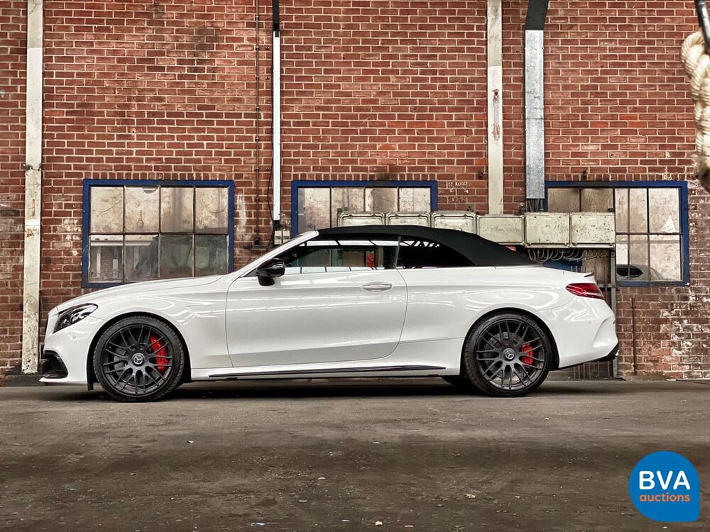 Mercedes-Benz C63s AMG cabriolet C-klasse 510pk V8 Bi-Turbo C63 S Stage 2, H-413-GF