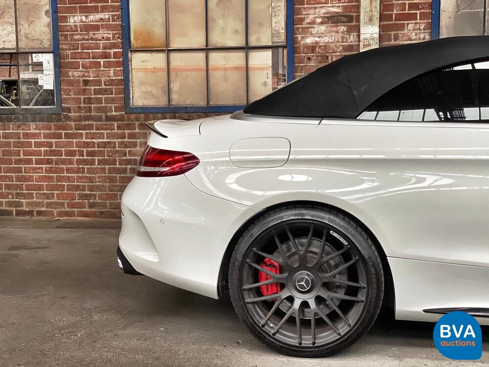 Mercedes-Benz C63s AMG cabriolet C-klasse 510pk V8 Bi-Turbo C63 S Stage 2, H-413-GF