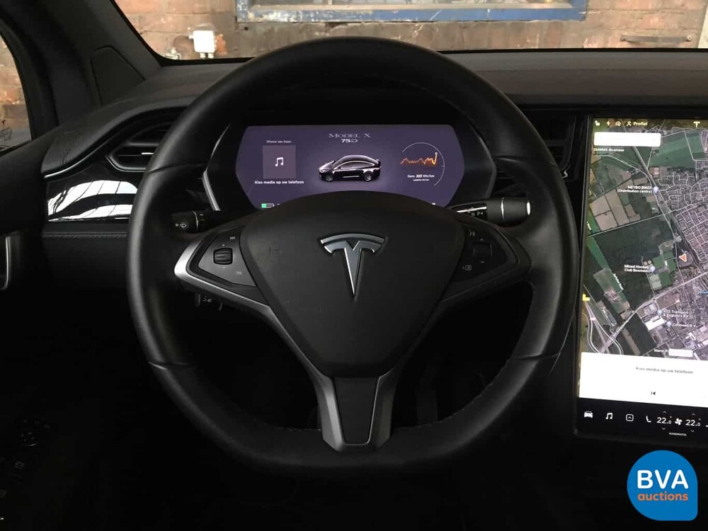 Tesla Model X 75D Base 333pk 7-persoons 2018 -GARANTIE-, TP-466-Z