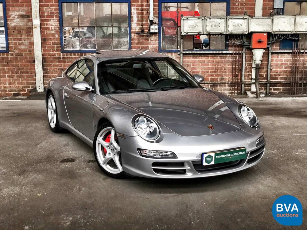 Porsche 911 997 3.8 S GT Silber 355pk Youngtimer 2005, 98-TH-KS