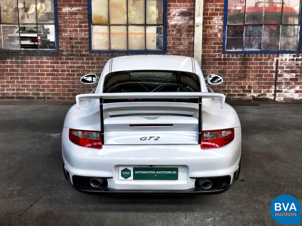 Porsche 911 GT2 Gemballa 530pk 2009, J-714-BG