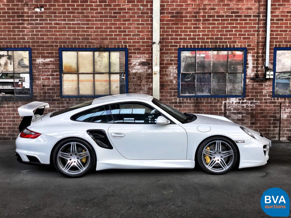 Porsche 911 GT2 Gemballa 530pk 2009, J-714-BG