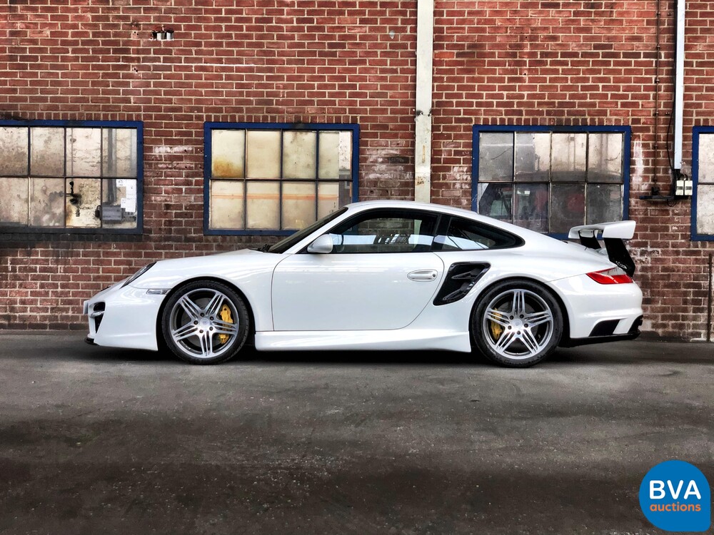 Porsche 911 GT2 Gemballa 530pk 2009, J-714-BG