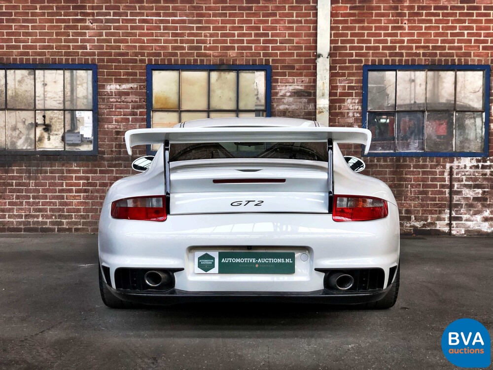 Porsche 911 GT2 Gemballa 530pk 2009, J-714-BG