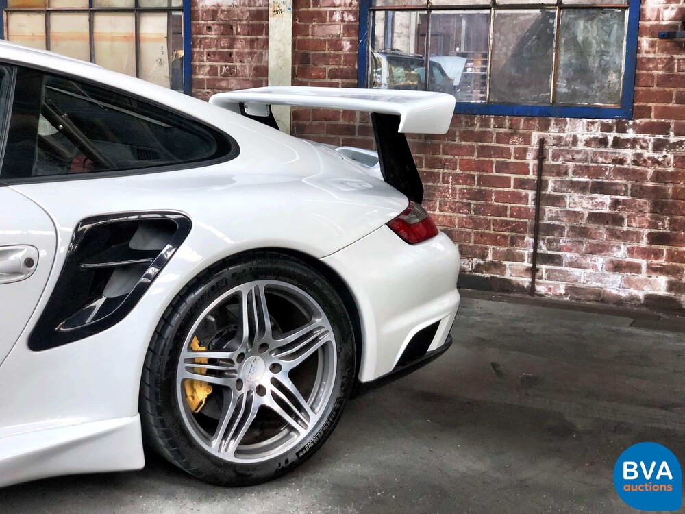 Porsche 911 GT2 Gemballa 530pk 2009, J-714-BG