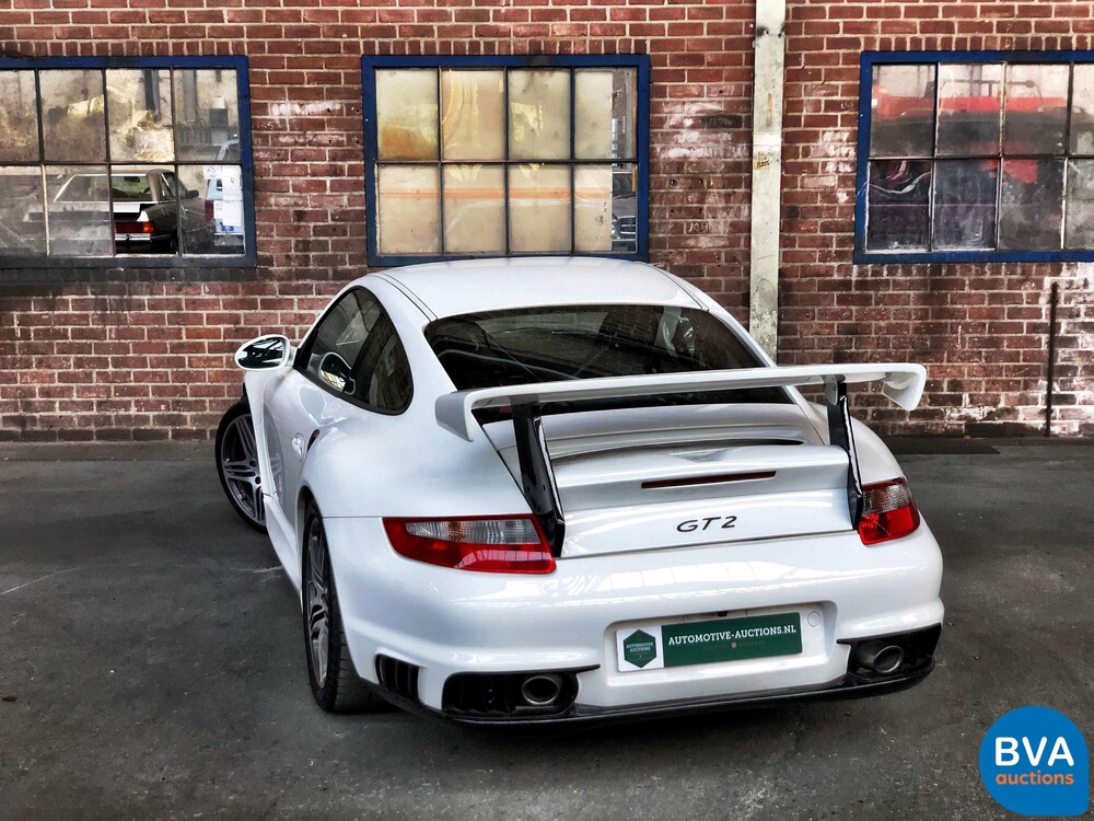 Porsche 911 GT2 Gemballa 530pk 2009, J-714-BG