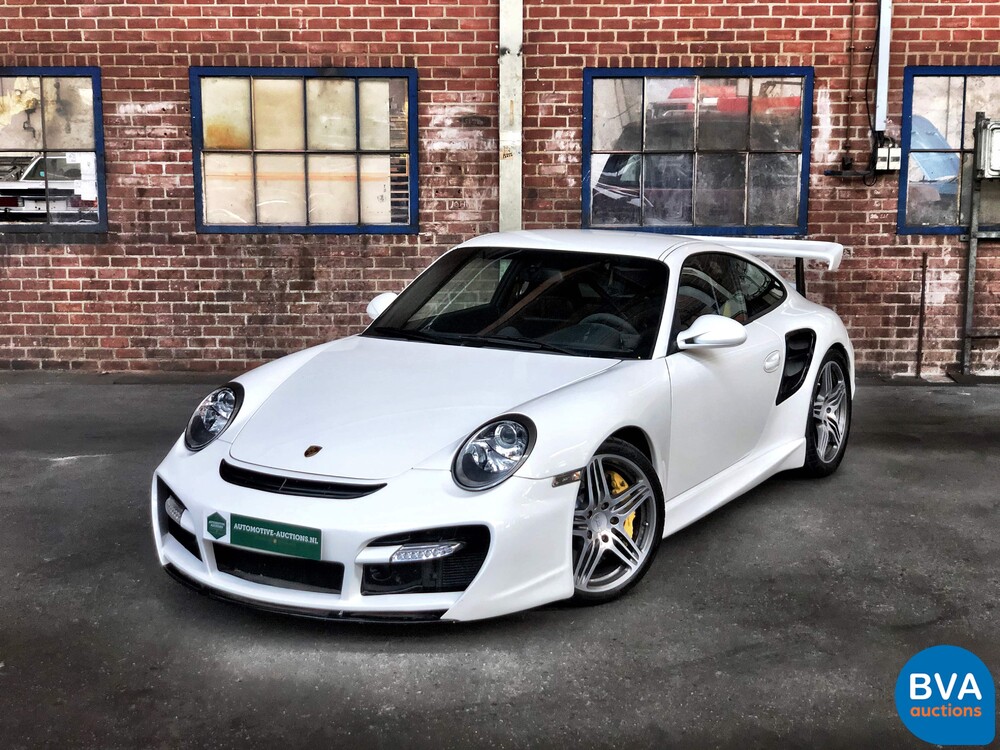 Porsche 911 GT2 Gemballa 530pk 2009, J-714-BG