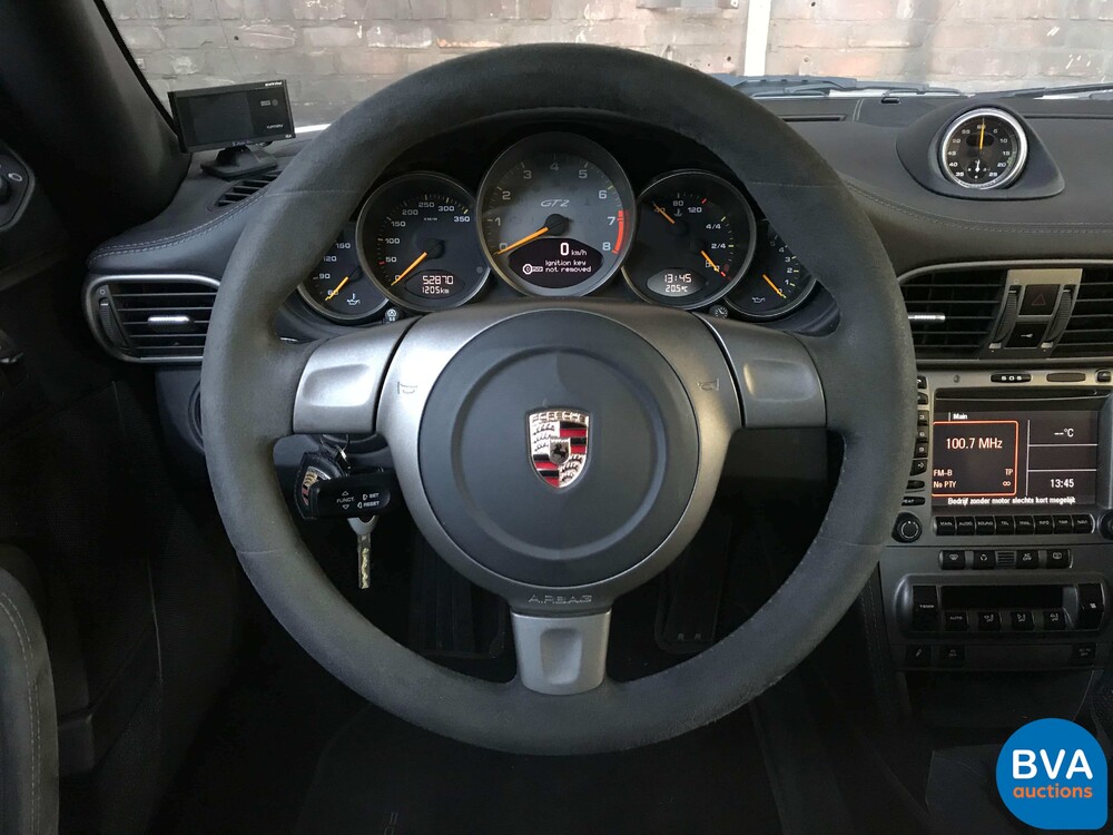 Porsche 911 GT2 Gemballa 530pk 2009, J-714-BG