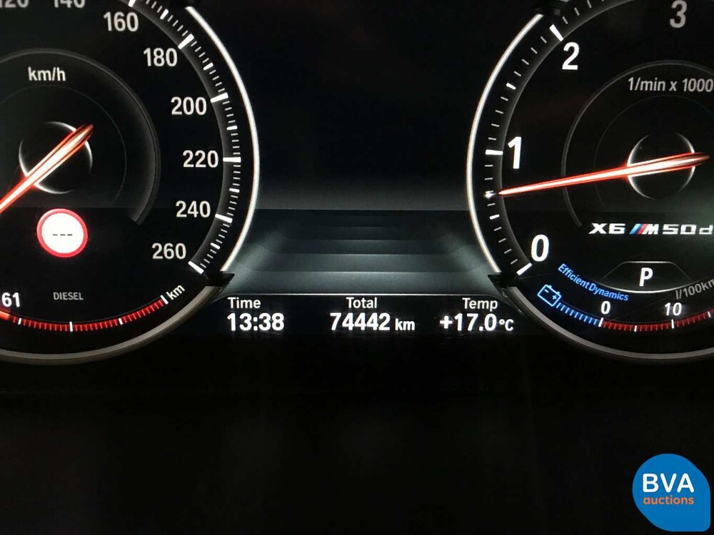 BMW X6 M50d xDrive 381 PS 2016, PJ-438-Z.
