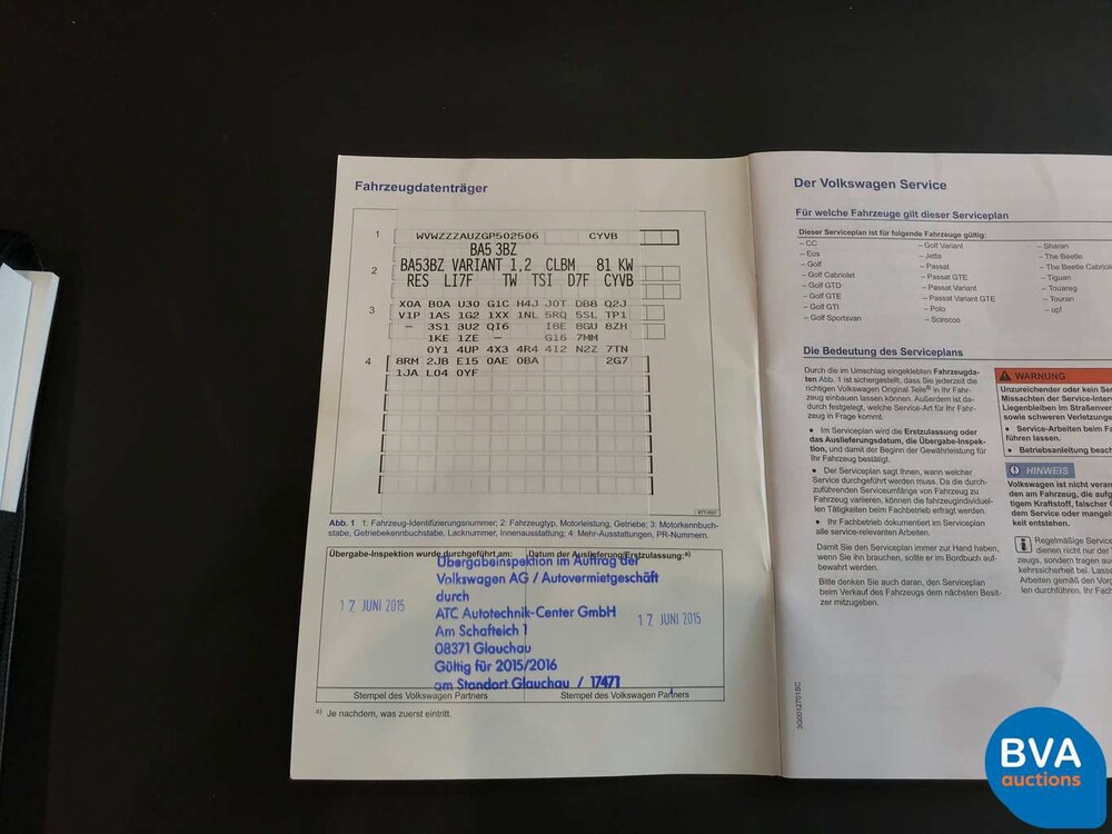 Volkswagen Golf Variante 1.2 TSI 2015, KJ-264-G.